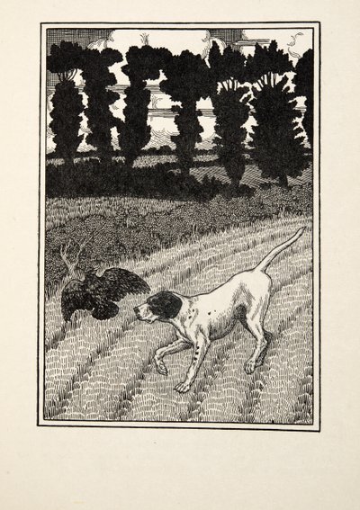 Oszukiwanie Fowlera, z Sto anegdot zwierząt, wyd. 1924 autorstwa Percy J. Billingshurst