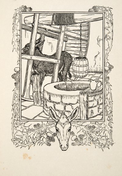 Rysowanie wody, ze Stu anegdot zwierząt, wyd. 1924 autorstwa Percy J. Billingshurst