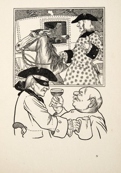 Stare obyczaje, z „Stu anegdot zwierząt”, wyd. 1924 autorstwa Percy J. Billingshurst