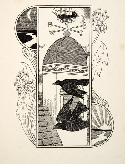 Dziwne gawrony, z „Stu anegdot zwierząt”, wyd. 1924 autorstwa Percy J. Billingshurst