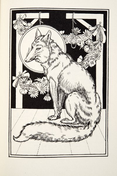 The Fox, z Fontaine Fables, wyd. 1905 autorstwa Percy J. Billingshurst