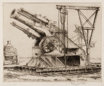 15-calowa haubica autorstwa Percy John Delf Smith
