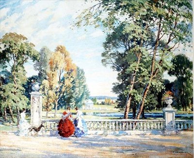 Taras autorstwa Percy Lancaster