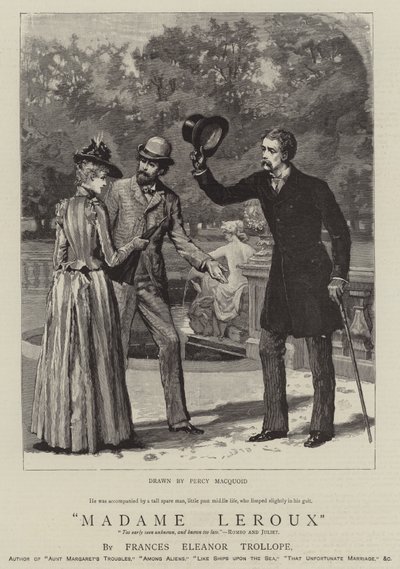 Pani Leroux autorstwa Percy Macquoid