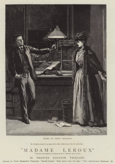 Pani Leroux autorstwa Percy Macquoid