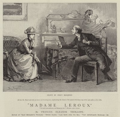 Pani Leroux autorstwa Percy Macquoid