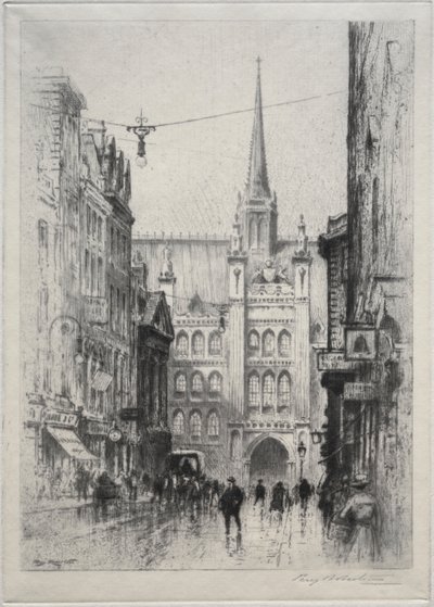 Ratusz autorstwa Percy Robertson