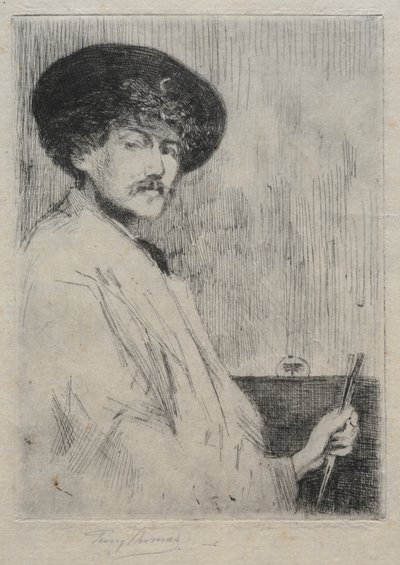 James MacNeill Whistler autorstwa Percy Thomas