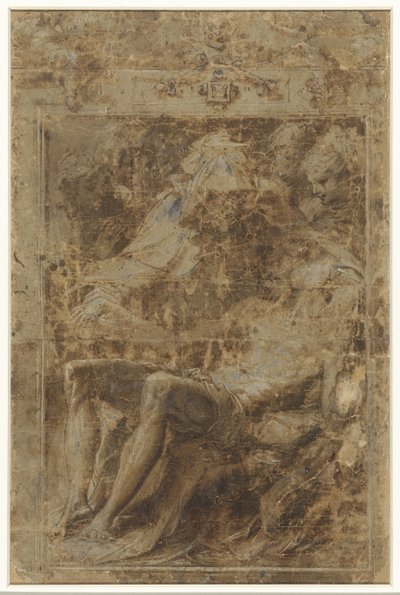 Lament Maryi i Kobiet autorstwa Perino del Vaga (possibly)
