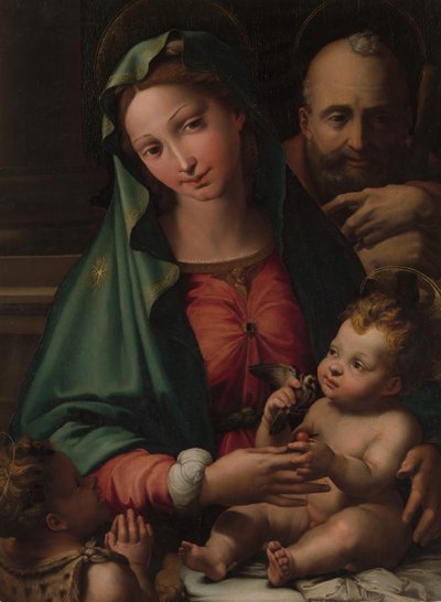 Święta Rodzina z Dzieciątkiem Św. 1524-26. autorstwa Perino del Vaga