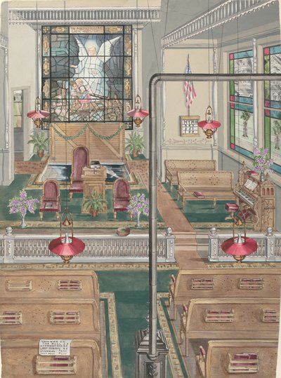 Kościół Baptystów, 1901 autorstwa Perkins Harnly