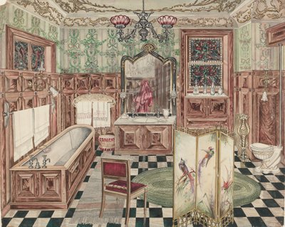 Łazienka autorstwa Perkins Harnly