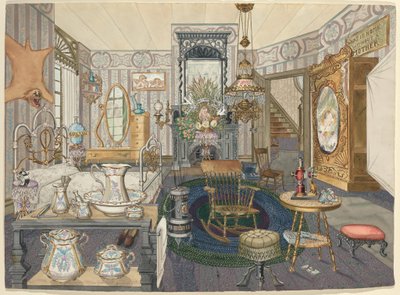 Pokój Dom Łóżko-Salon autorstwa Perkins Harnly