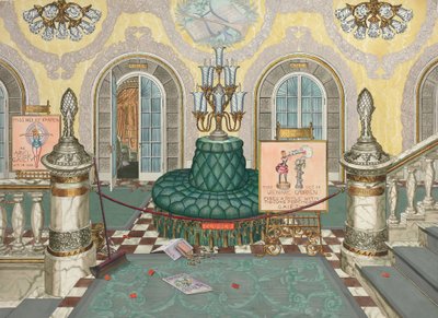 Lobby Teatru, 1935-1942. autorstwa Perkins Harnly