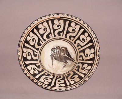 Miska (z motywem ptaka) (ceramiczna) autorstwa Persian School