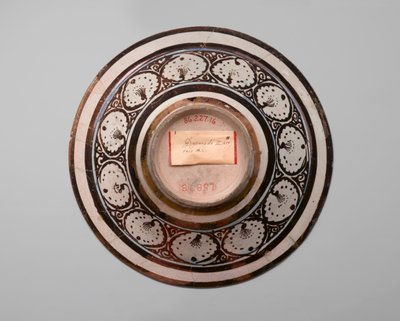 Bowl of Reflections, początek XIII w. (naczynia fritware) autorstwa Persian School