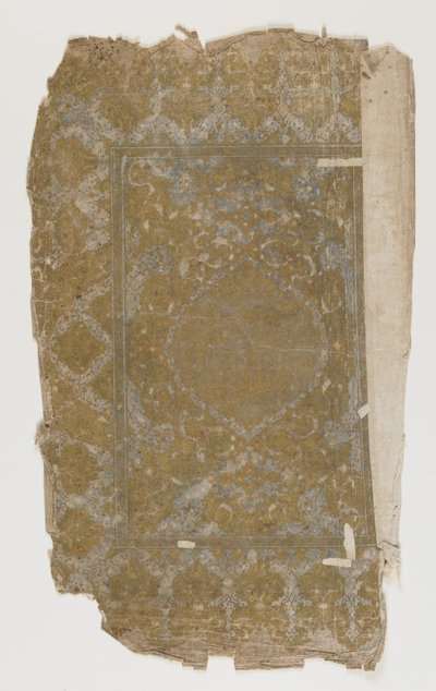 Folio z Rawzat al-safa autorstwa Persian School