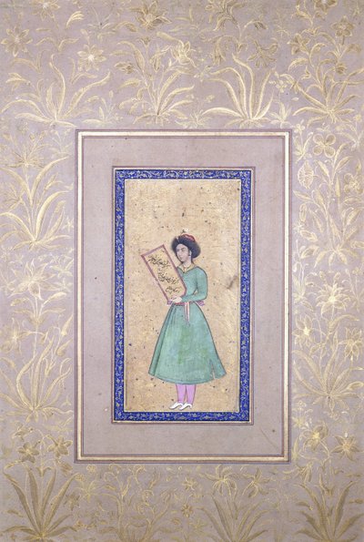 Portret młodzieńca, koniec XVII w. autorstwa Persian School