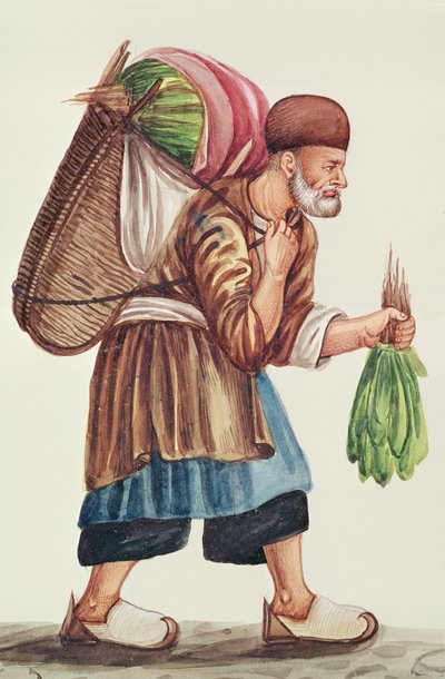 Ogrodnik (wc na papierze) autorstwa Persian School