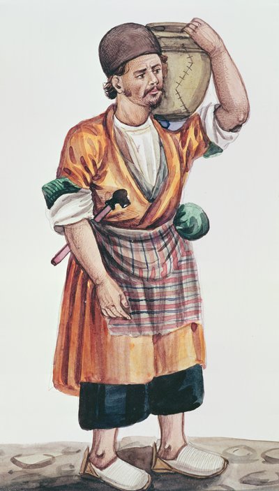 Maszyna do glazury (wc na papierze) autorstwa Persian School