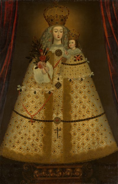 Matka Boża z Guápulo, XVIII wiek. autorstwa Peruvian
