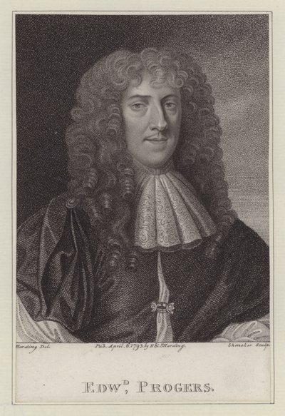 Edward Progers, Pan młody do sypialni króla Karola II (rycina) autorstwa Peter (after) Lely