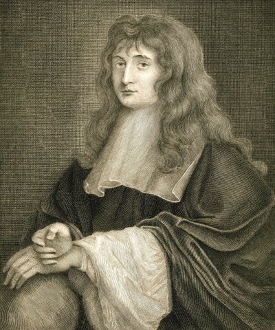 Portret sir Izaaka Newtona autorstwa Peter (after) Lely