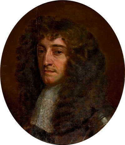 Portret księcia Ruperta z Renu (1619-1682), ok. 1618-80 (olej na pokładzie) autorstwa Peter (follower of) Lely