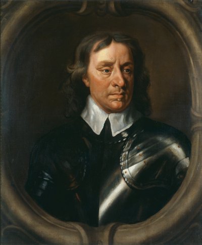 Oliver Cromwell, ok. 1653-55 (olej na płótnie) autorstwa Peter (studio of) Lely