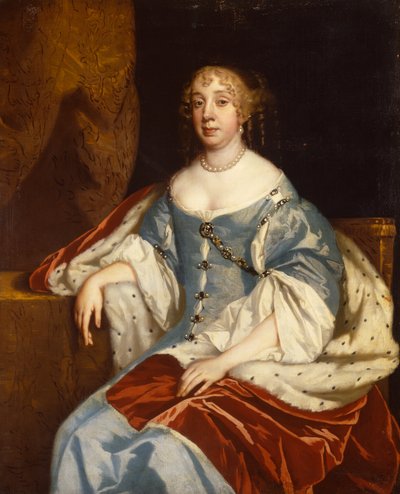 Portret Anne Lady Rivers (olej na płótnie) autorstwa Peter (studio of) Lely