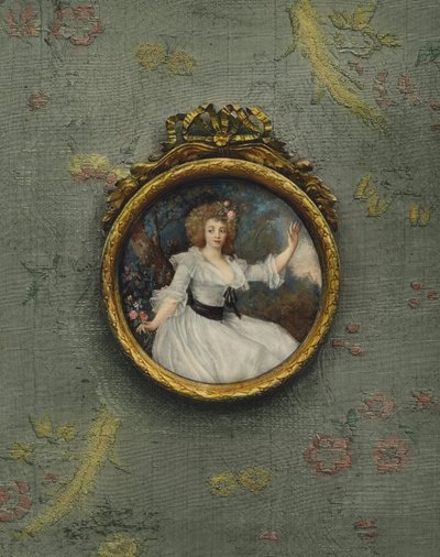 Portret nieznanej kobiety autorstwa Peter Adolf Hall