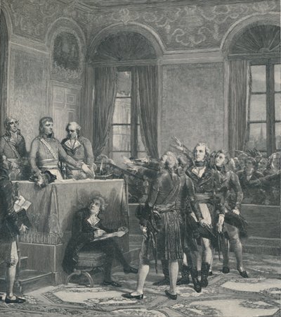 „Ustanowienie Rady Stanu... 25 grudnia 1799”, 1896. autorstwa Peter Aitken