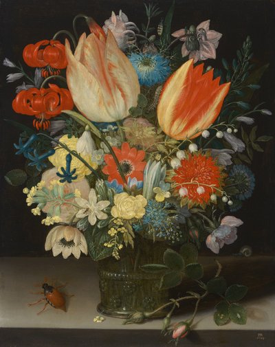Martwa natura z tulipanami autorstwa Peter Binoit