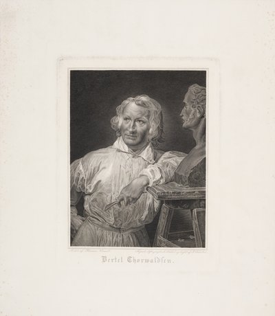 Bertel Thorvaldsen autorstwa Peter Christian Schøler