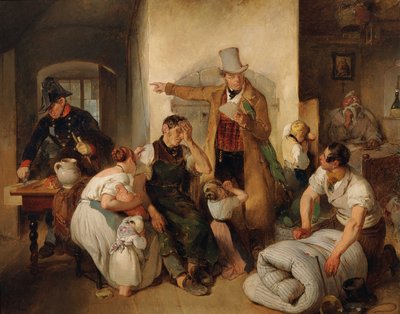 Dzielnica, 1840. autorstwa Peter Fendi