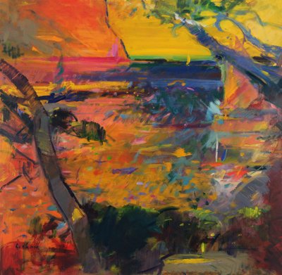 Cap Canaille Zachód słońca autorstwa Peter Graham (Contemporary)