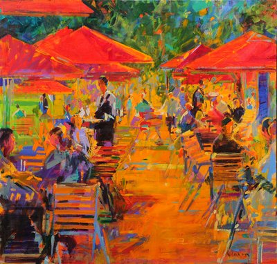 Ogród Tuileries autorstwa Peter Graham (Contemporary)