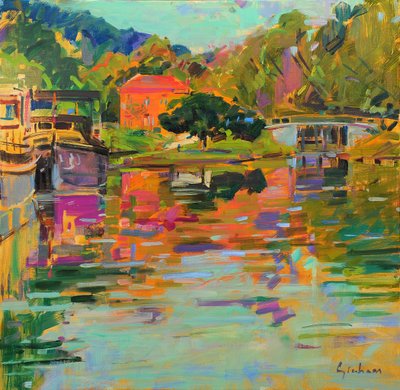 Pont d autorstwa Peter Graham (Contemporary)