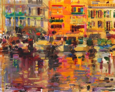 Lato na Riwierze autorstwa Peter Graham (Contemporary)