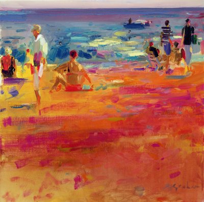 Scena de Plage autorstwa Peter Graham (Contemporary)