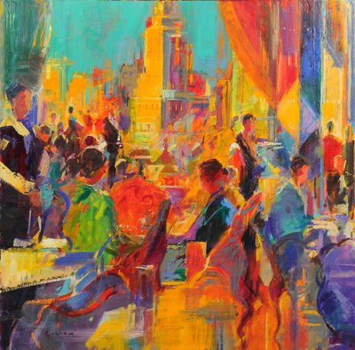 Helmsley Park Lane, Nowy Jork autorstwa Peter Graham (Contemporary)