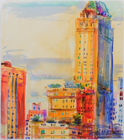 Pierre, Nowy Jork autorstwa Peter Graham (Contemporary)
