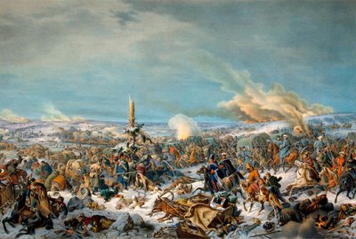 Przeprawa przez Berezynę, Rosja, 27 listopada 1812 1844. autorstwa Peter Heinrich Lambert von Hess