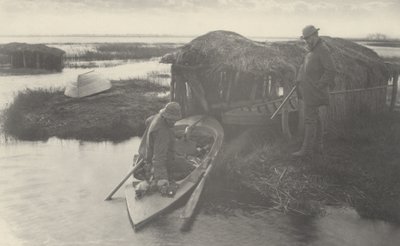 Powrót Fowlera, 1886. Twórcy: dr Peter Henry Emerson, Thomas Frederick Goodall. autorstwa Peter Henry Emerson, Thomas Frederick Goodall