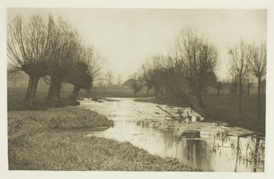 Backwater on the Lea autorstwa Peter Henry Emerson