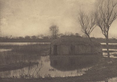 A Reed Boat-House autorstwa Peter Henry Emerson