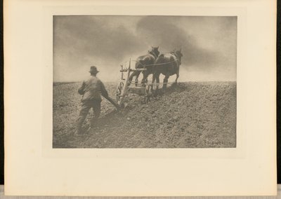 Sztywne pociągnięcie. [Suffolk]. autorstwa Peter Henry Emerson