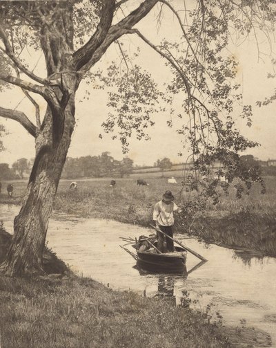 Rów w Suffolk autorstwa Peter Henry Emerson