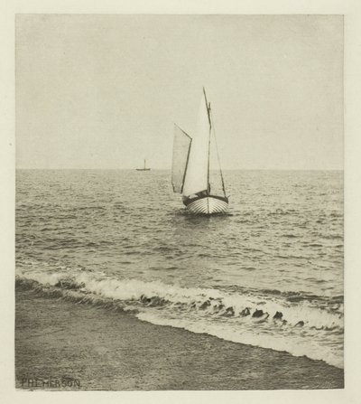 Suffolk Shrimper „Zejście na brzeg” autorstwa Peter Henry Emerson