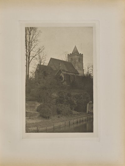Kościół Amwell autorstwa Peter Henry Emerson